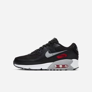 Pantofi Casual Nike Air Max 90 Baieti Negrii Rosii Albi Gri | WDAU-03421